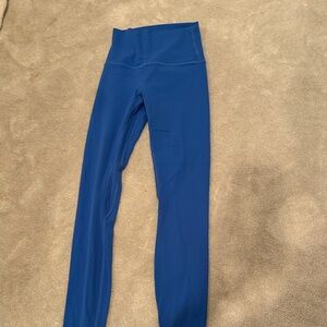 Bright blue lululemon pants